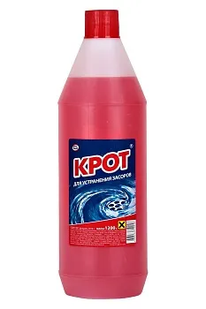 Крот 1л для устранения засоров Домбытхим (6)