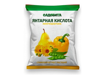 Янтарная кислота 10г Садовита (70)