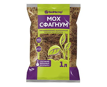 Мох-сфагнум 1л Биотехнологии (50)
